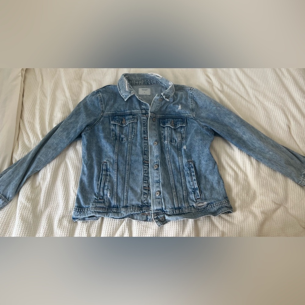 Distressed Jean Jacket